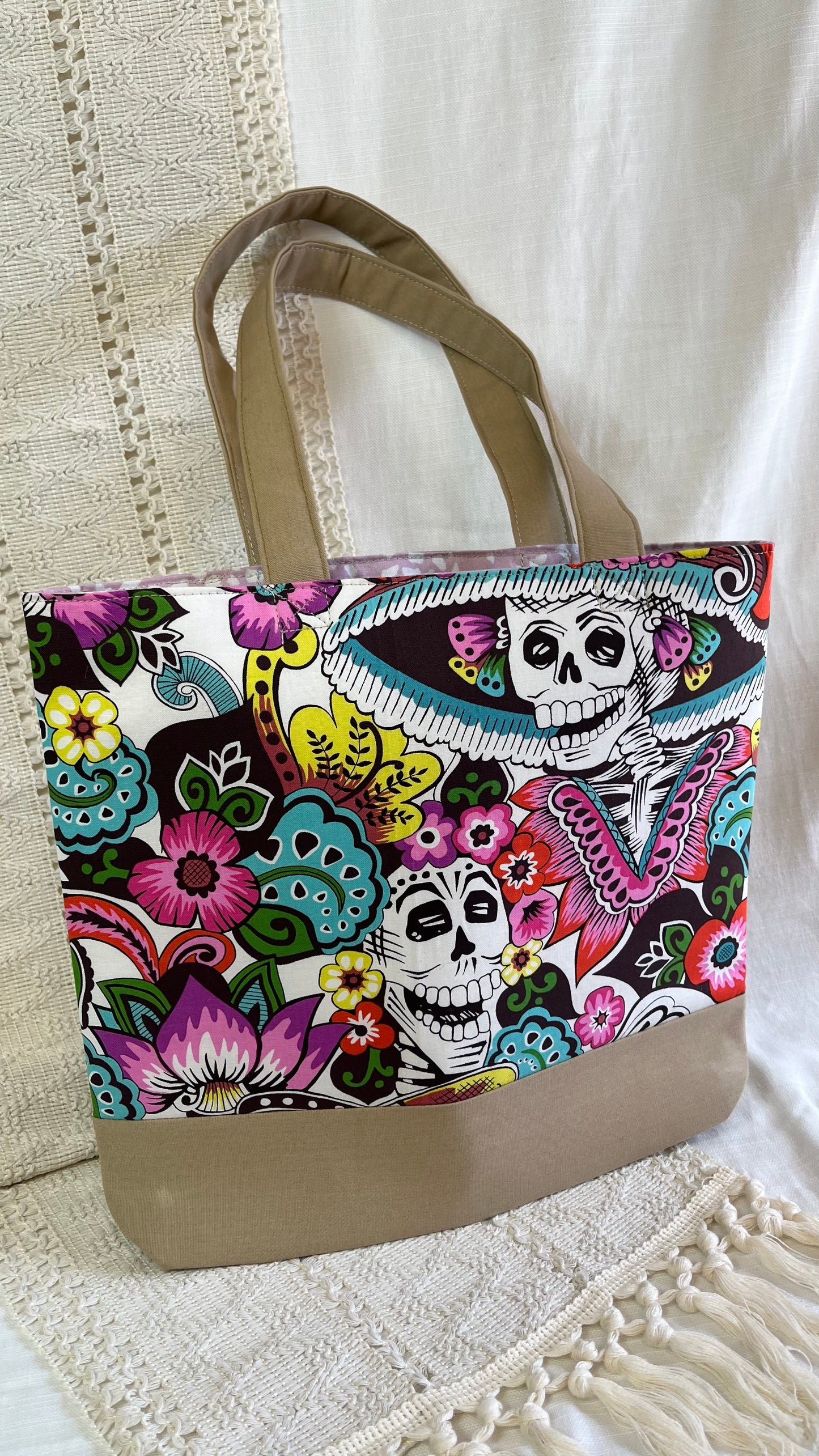 La Catrina Small Tote Bag