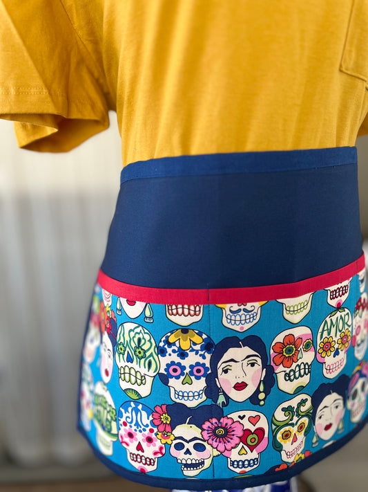 Multipurpose Apron - Frida and Calaveritas