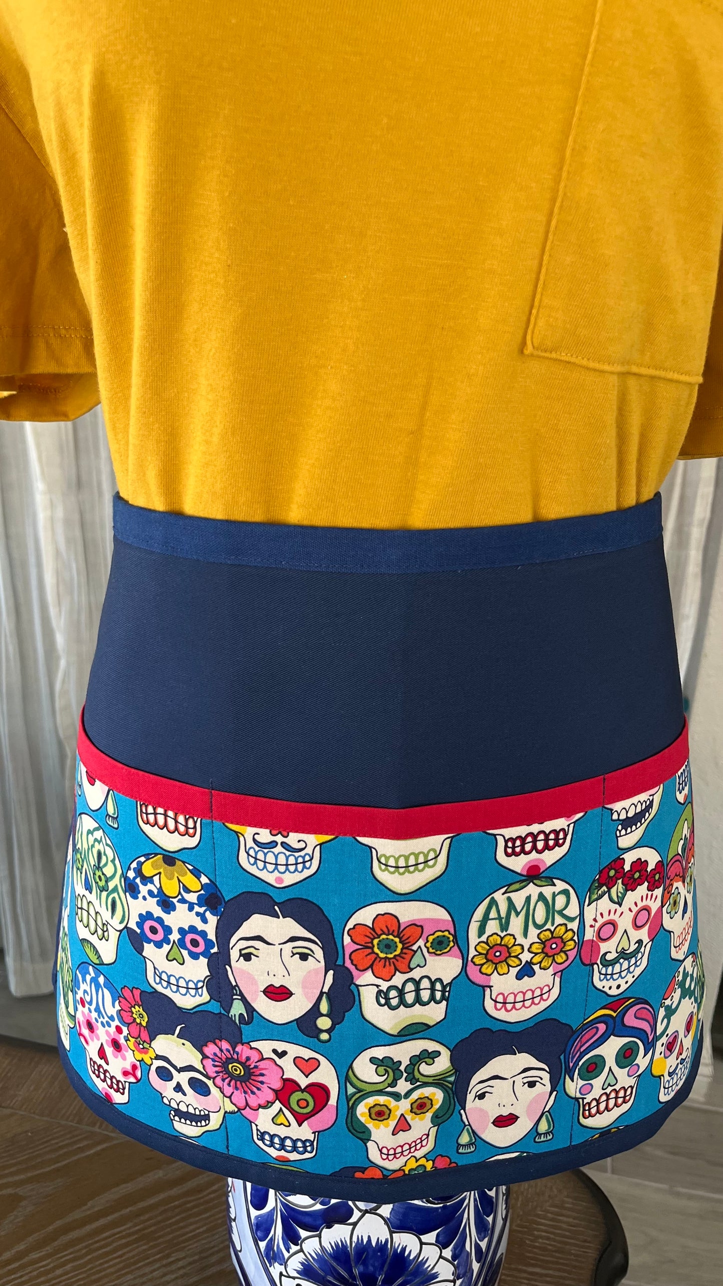 Multipurpose Apron - Frida and Calaveritas