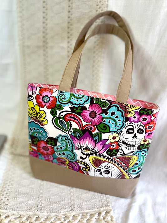 La Catrina Small Tote Bag