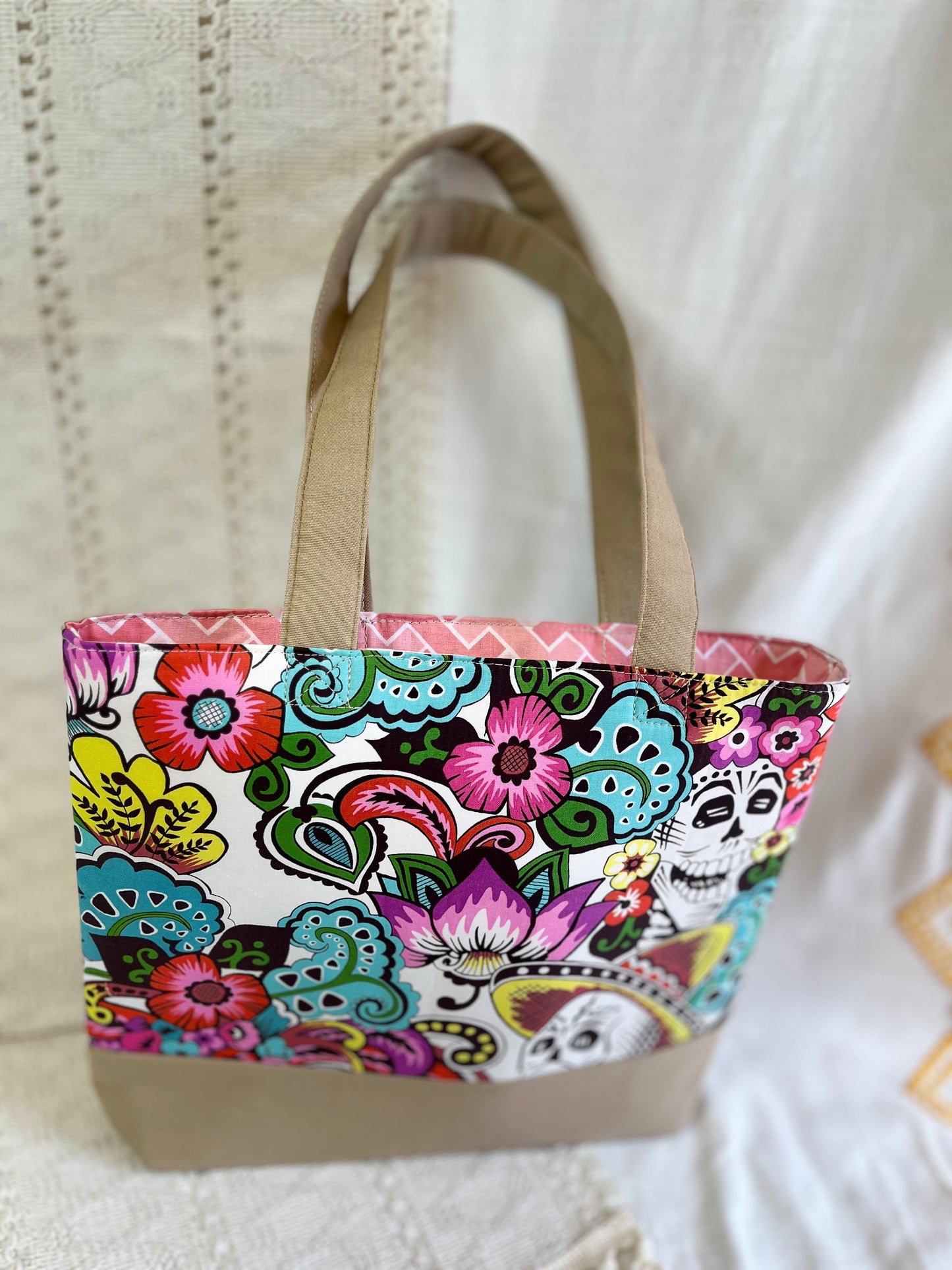 La Catrina Small Tote Bag